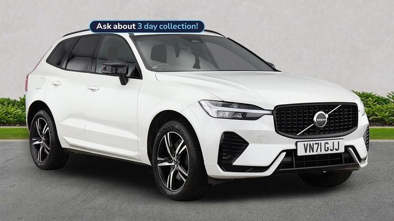 White Used 2021 Volvo XC60 R-Design SUV | £28,149 (Fair price) - Image 1/4