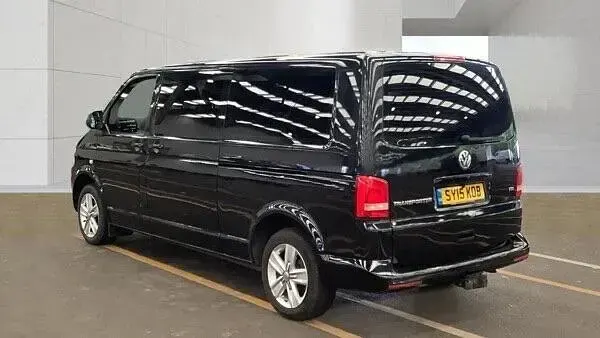 Used VW T5 SE 138 HP (101 kW) 2015 Black Van