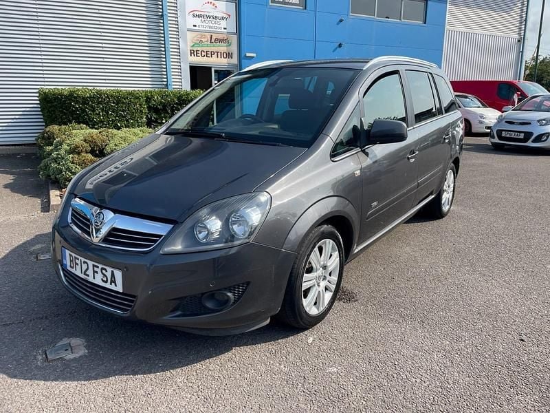 Grey Used 2012 Vauxhall Zafira Design Edition MPV | £1,999 (Fair price) - Image 1/4