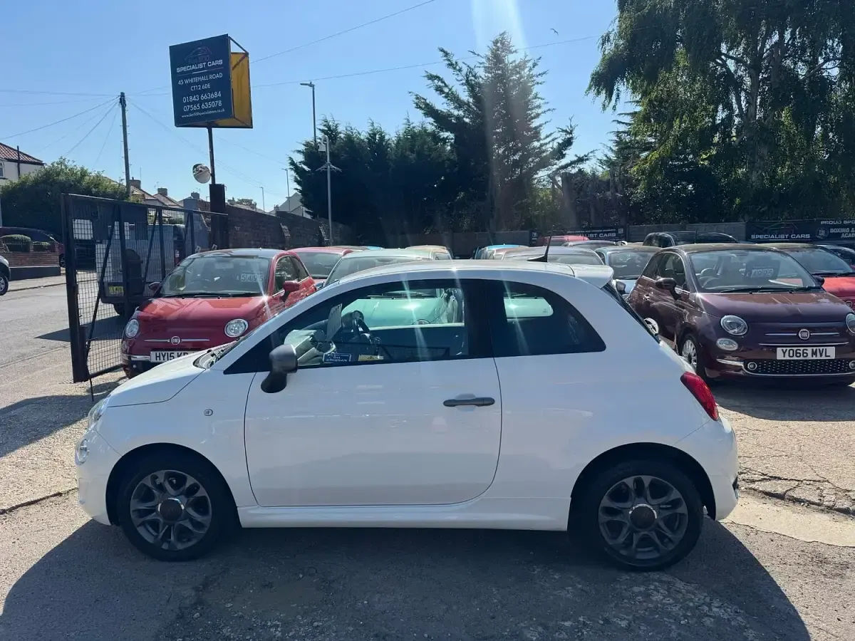 Used Fiat 500 S 69 HP (50 kW) 2019 White Hatchback