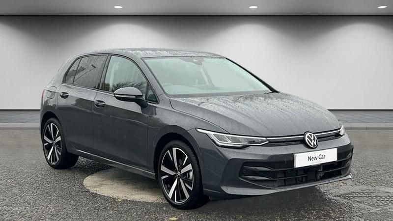 Dolphin grey metallic New 2025 VW Golf VIII Match Hatchback | £24,716 (Super price) - Image 1/4