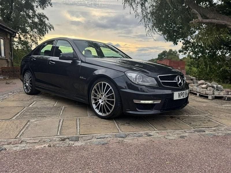 Used Mercedes C63 AMG 2012 Black Sedan