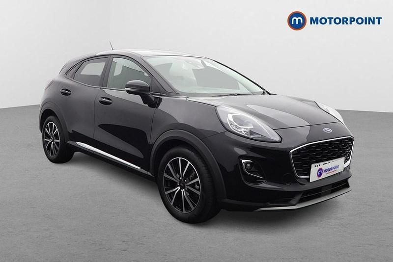 Black Used 2023 Ford Puma Gen-E Titanium SUV | £17,749 (Good price) - Image 1/4