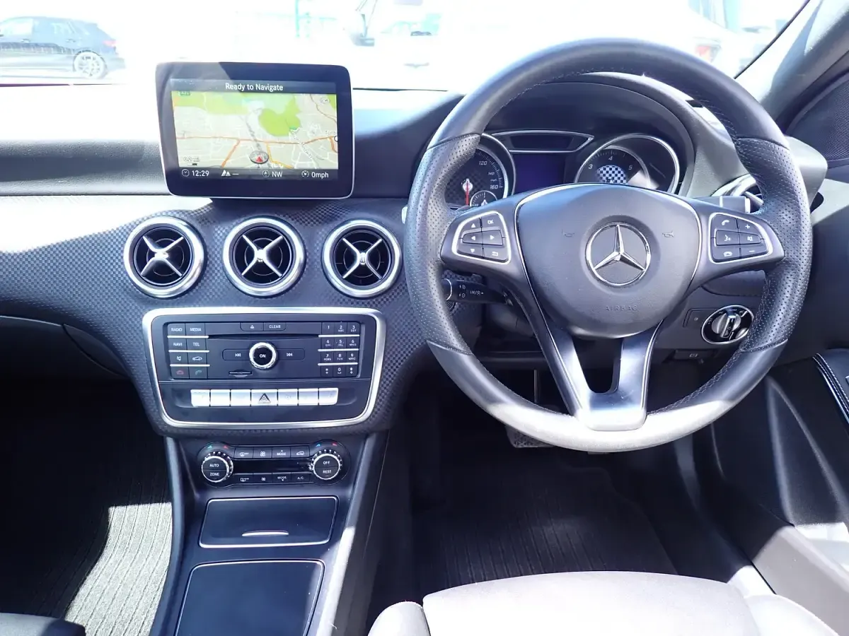 Used Mercedes A180 Premium Plus 2017 Red Hatchback