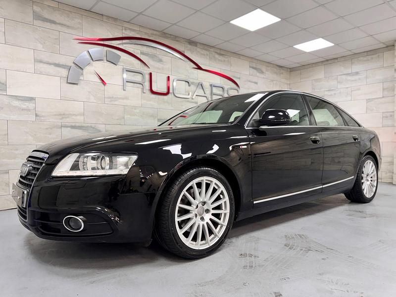 Used Audi A6 S-Line 136 HP (100 kW) 2009 Black Sedan