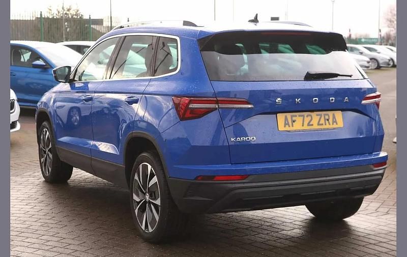 Used Skoda Karoq SE L 147 HP (108 kW) 2022 Energy blue SUV