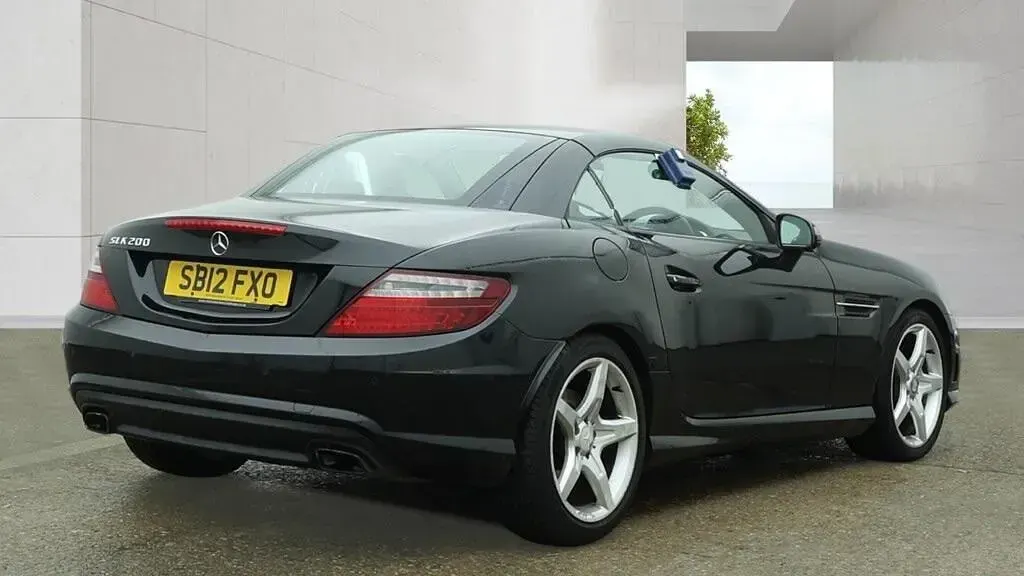 Used Mercedes SLK200 Sport Edition 2012 Black Cabriolet