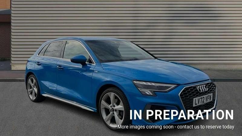Blue Used 2022 Audi A3 S-Line Hatchback | £25,450 (A bit pricey) - Image 1/4