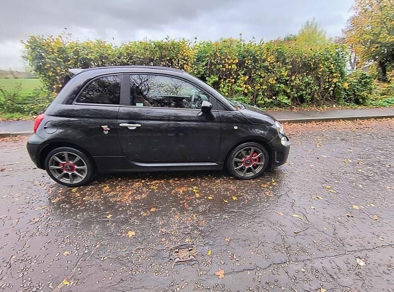 Used Abarth 595 145 HP (106 kW) 2018 Black Cabriolet