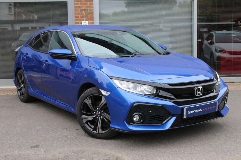 Blue Used 2017 Honda Civic SR Hatchback | £11,450 (Fair price) - Image 1/4