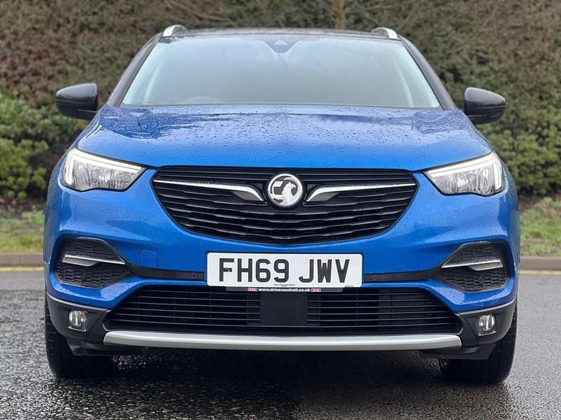 Used Vauxhall Grandland X Sport 130 HP (95 kW) 2019 Blue SUV