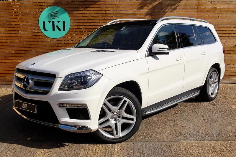 White Used 2015 Mercedes GL350 AMG SUV | £25,990 - Image 1/4