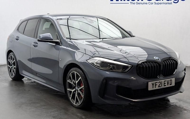 Used BMW 128 Shadowline 265 HP (194 kW) 2021 Grey Hatchback