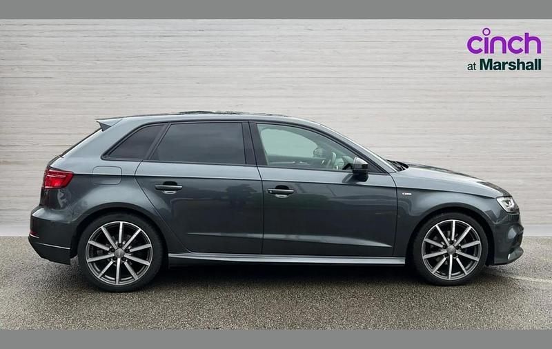 Used Audi A3 Black Edition 150 HP (110 kW) 2017 Grey Hatchback
