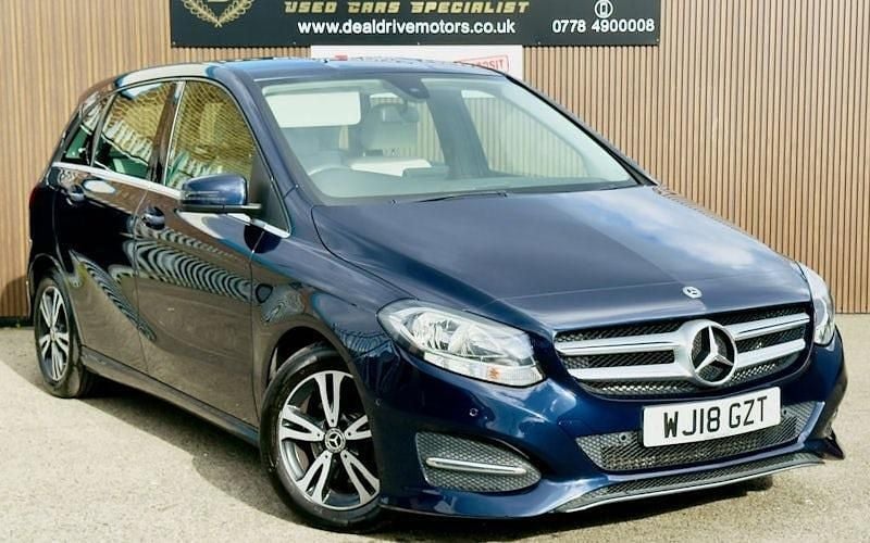 Used Mercedes B200 Executive 136 HP (100 kW) 2017 Blue MPV