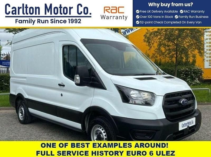 Used Ford Transit 130 HP (95 kW) 2019 White Van