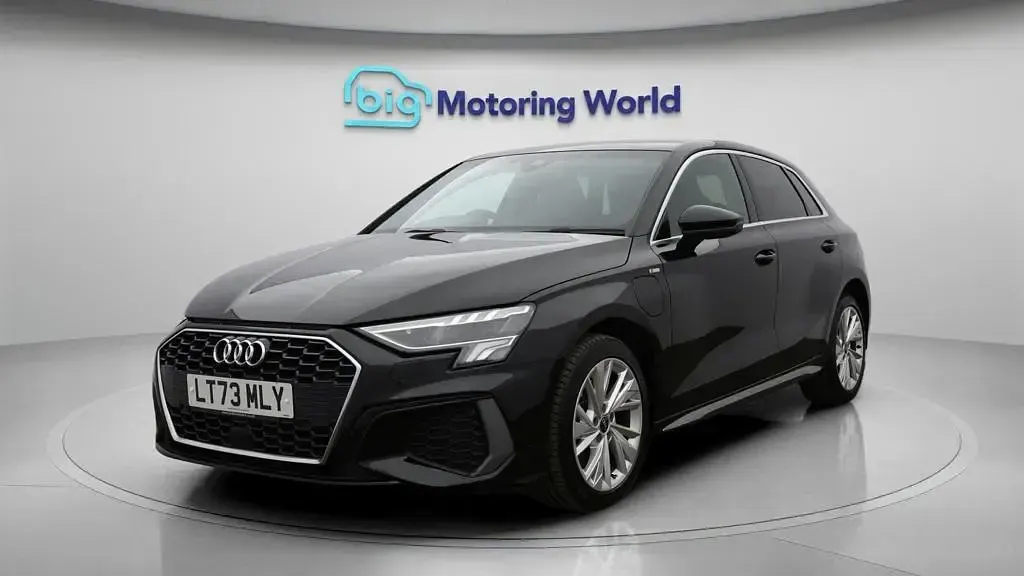 Used Audi A3 Sportback S-Line 204 HP (150 kW) 2023 Black Hatchback