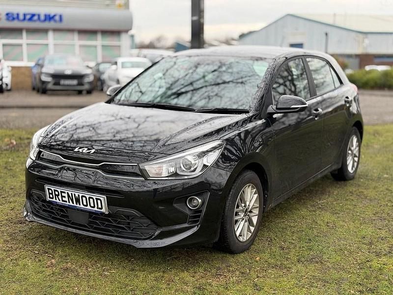 Used Kia Rio 83 HP (61 kW) 2023 Black Hatchback
