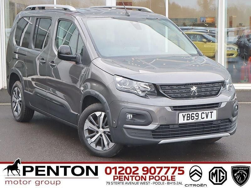 Grey Used 2019 Peugeot Rifter GT-line MPV | £19,990 (A bit pricey) - Image 1/4