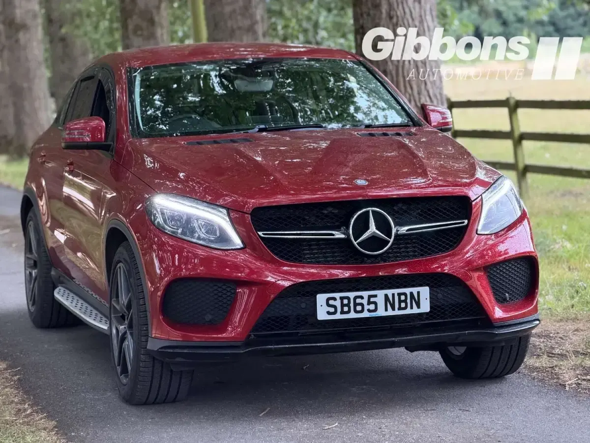 Used Mercedes GLE350 AMG line 258 HP (189 kW) 2015 Red SUV