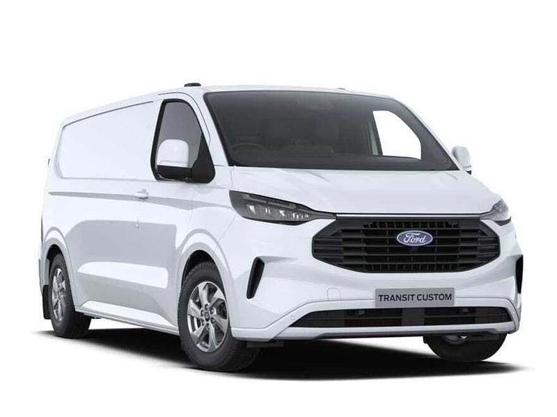 New Ford Transit Custom Limited 136 HP (100 kW) 2025 White Van