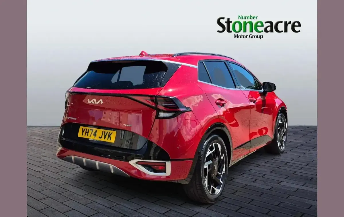 Used Kia Sportage GT-Line 157 HP (115 kW) 2024 Red SUV