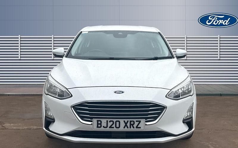 Used Ford Focus Zetec 125 HP (91 kW) 2020 White Hatchback