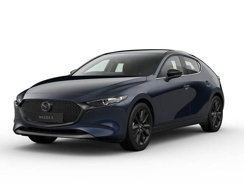 Deep crystal blue metallic New 2025 Mazda 3 Homura-Line | £27,930 - Image 1/4