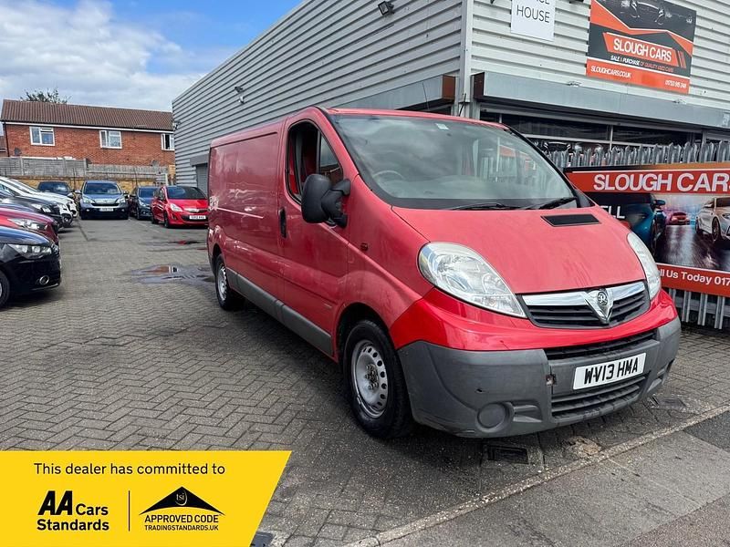 Red Used 2013 Vauxhall Vivaro Van | £2,995 (Good price) - Image 1/4