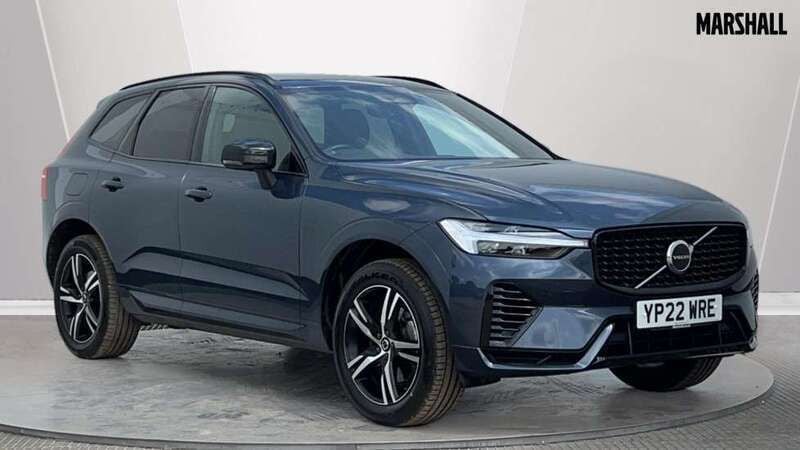 Blue Used 2022 Volvo XC60 R-Design SUV | £33,022 (Fair price) - Image 1/4