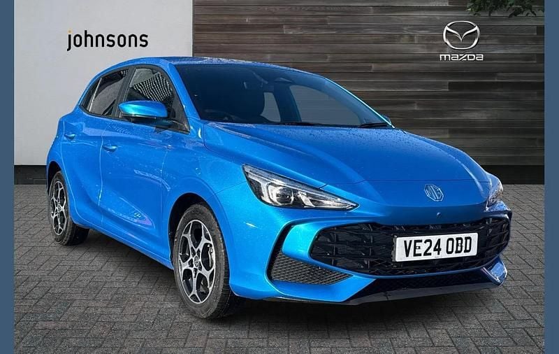 Used MG MG3 Trophy 191 HP (140 kW) 2024 Blue Hatchback