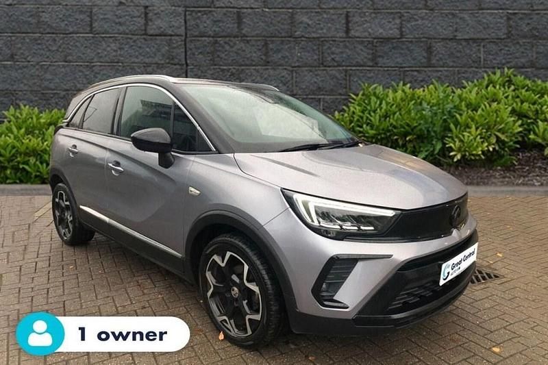 Used Vauxhall Crossland Ultimate 110 HP (80 kW) 2022 Grey SUV