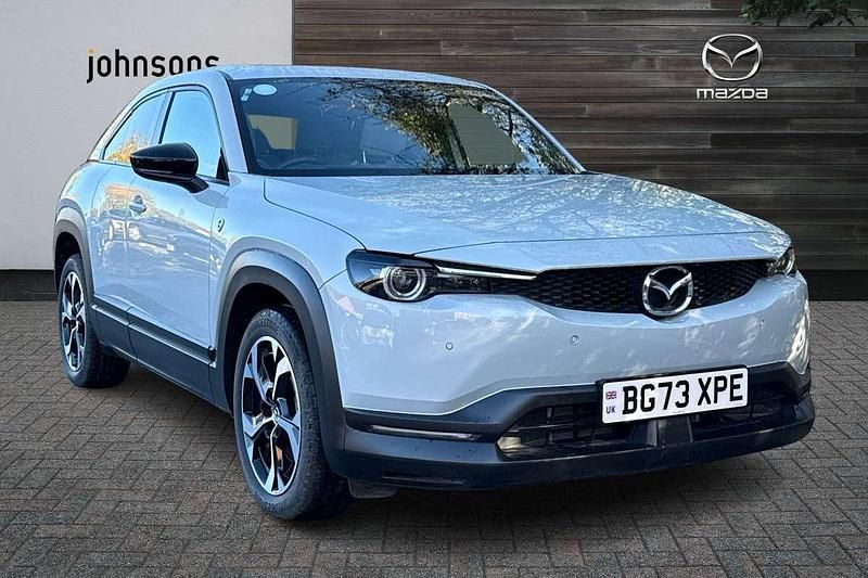 Silver Used 2023 Mazda MX30 Makoto SUV | £20,250 (Good price) - Image 1/4