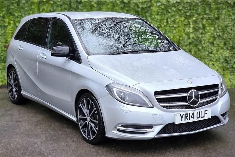Used Mercedes B220 2014 Silver MPV