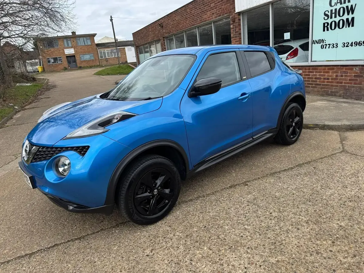 Used Nissan Juke 112 HP (82 kW) 2018 Blue SUV
