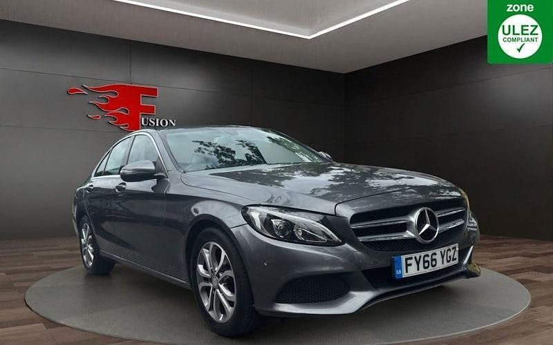 Grey Used 2016 Mercedes C200 Sedan | £11,800 (Good price) - Image 1/4