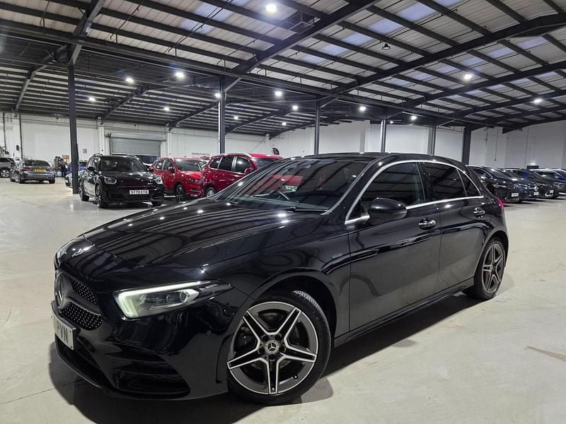 Black Used 2021 Mercedes A250 AMG line Hatchback | £18,440 (Fair price) - Image 1/4