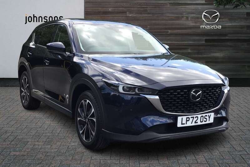 Blue Used 2023 Mazda CX-5 Edition SUV | £19,766 (Good price) - Image 1/4