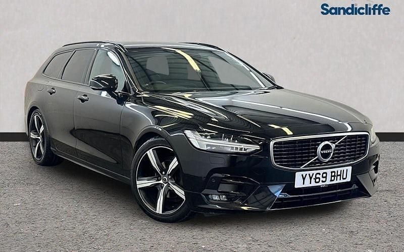 Used Volvo V90 R-Design 254 HP (186 kW) 2019 Black Estate