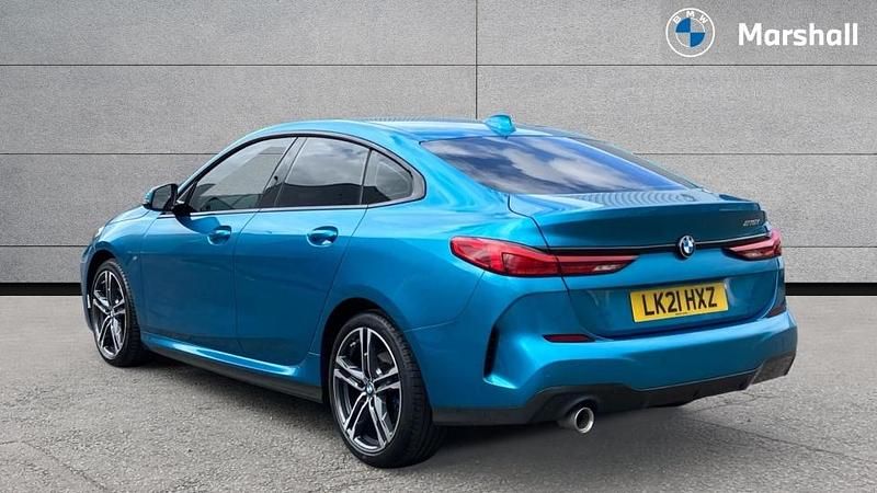Used BMW 218 M Sport 140 HP (102 kW) 2021 Snapper rocks blue Coupe