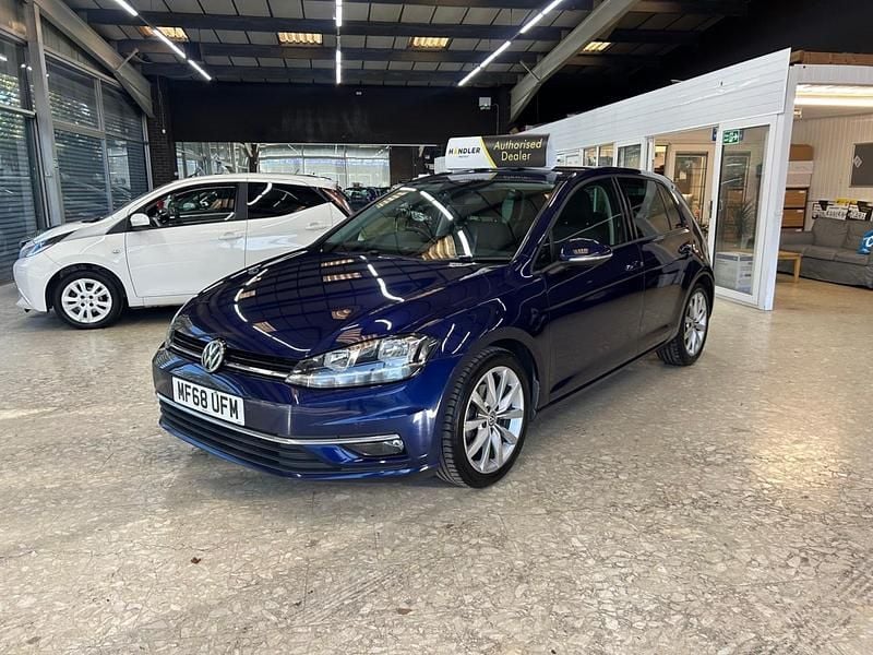 Blue Used 2018 VW Golf VII GT Hatchback | £10,591 (Super price) - Image 1/4