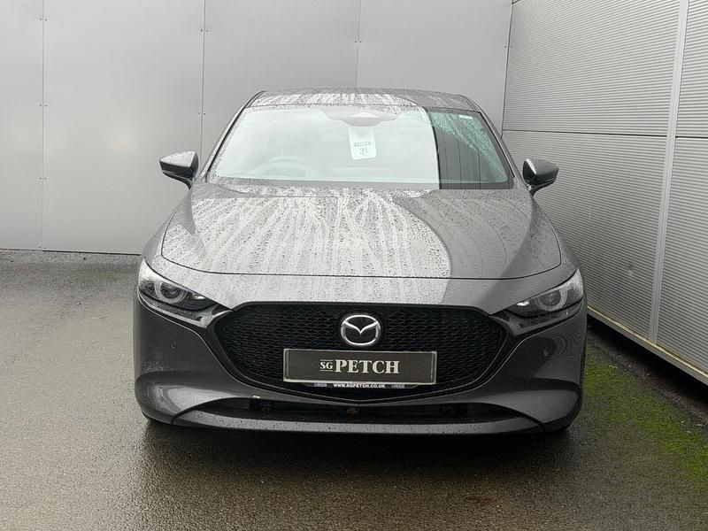 Grey Used 2024 Mazda 3 Exclusive-Line Hatchback | £18,995 (Fair price) - Image 1/4