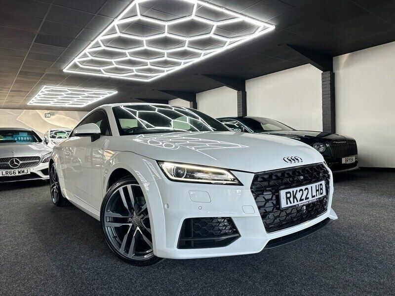 White Used 2022 Audi TT Sport Coupe | £25,495 (Good price) - Image 1/4