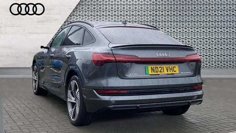 Used Audi e-tron Advanced 300 kW (408 HP) 2021 Grey SUV