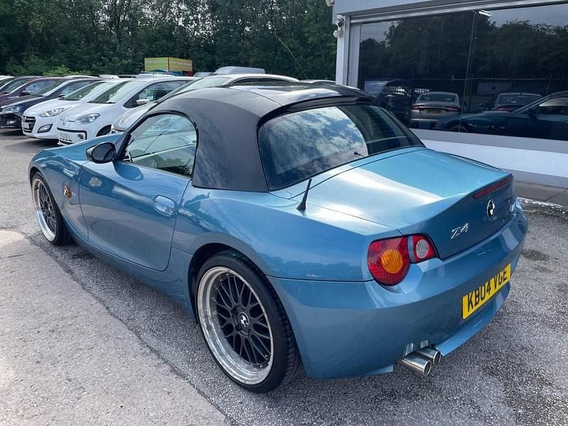Used BMW Z4 192 HP (141 kW) 2004 Blue Cabriolet