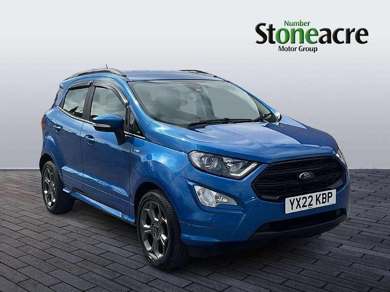 Blue Used 2022 Ford Ecosport ST-Line SUV | £10,995 (Fair price) - Image 1/4