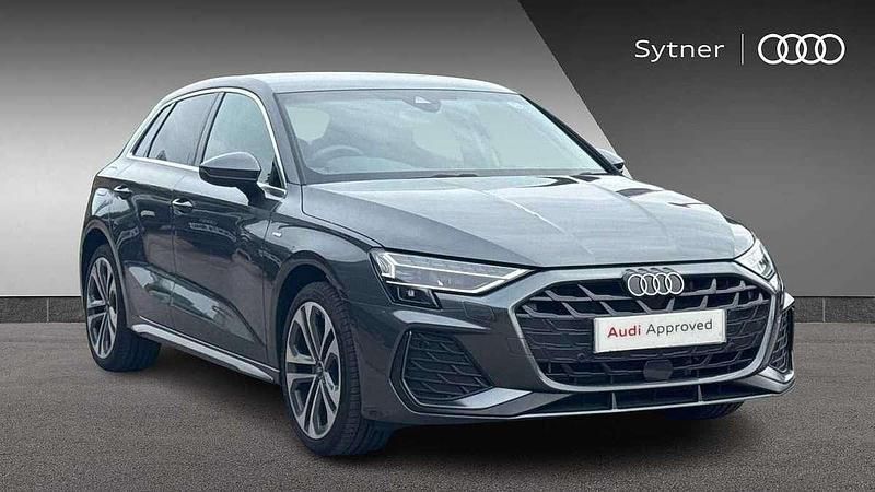 Grey Used 2025 Audi A3 e-tron S-Line Hatchback | £32,500 (Expensive) - Image 1/4