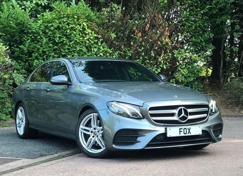Grey Used 2018 Mercedes E220 AMG line Sedan | £14,992 (Good price) - Image 1/4