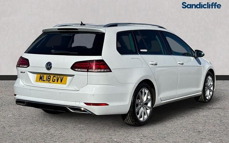 Używany VW Golf VII GT 150 KM (110 kW) 2018 Biały Kombi