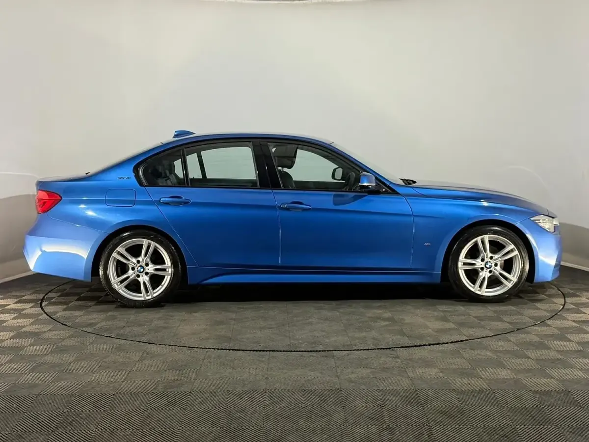 Used BMW 330e M Sport 181 HP (133 kW) 2017 Blue Sedan